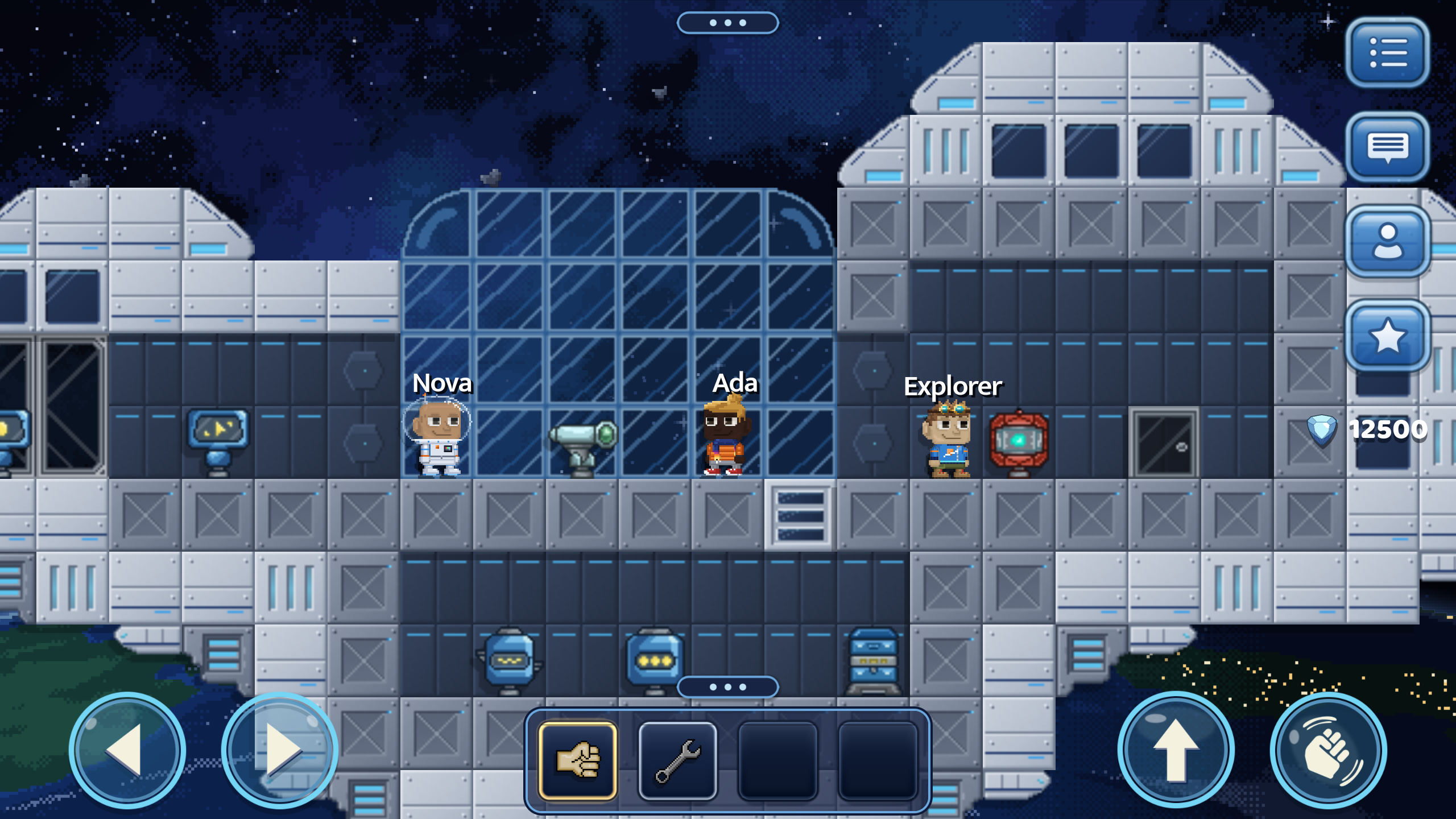 Shiplanet on a tablet: inside a player's ship